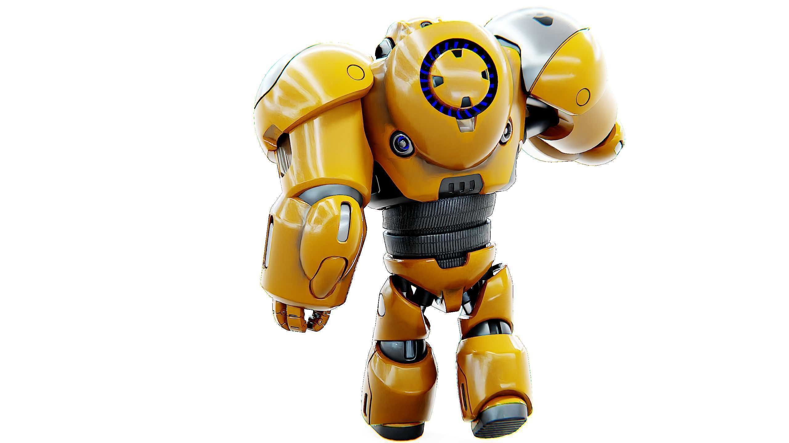 BATTLE DROID GOLIATH Rigged for Unreal Engine - Unity - MIXAMO 3D model_15