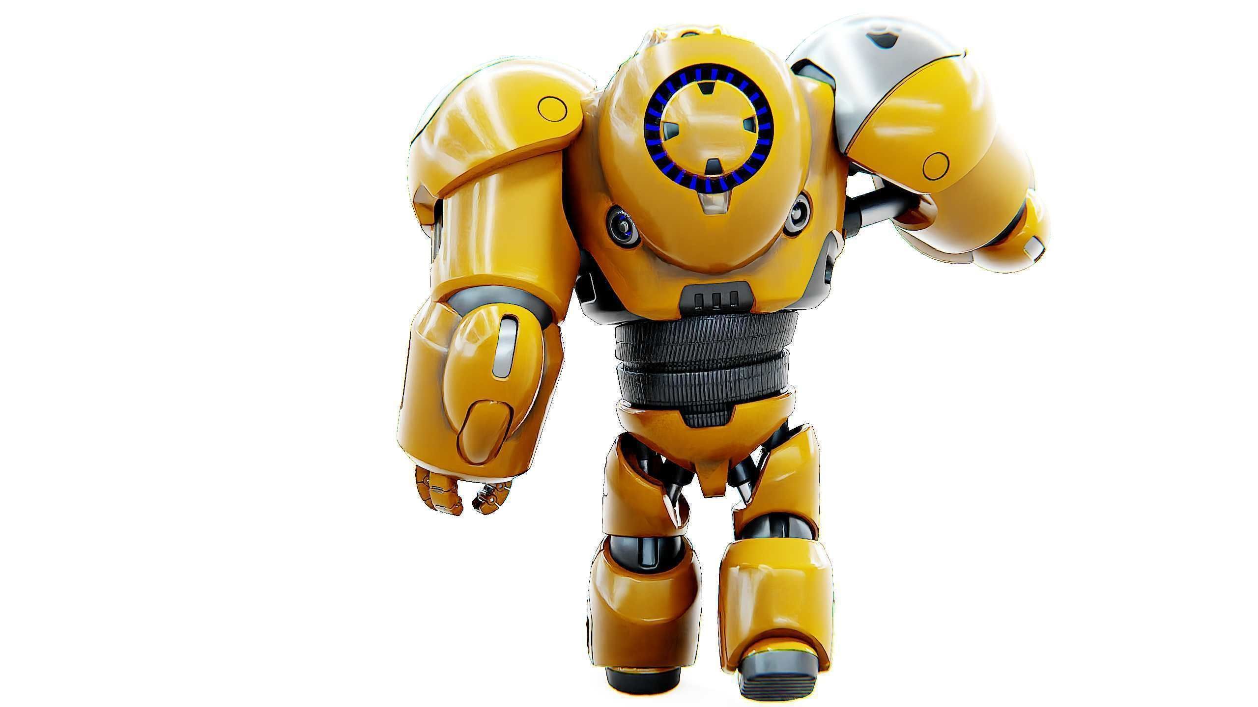 BATTLE DROID GOLIATH Rigged for Unreal Engine - Unity - MIXAMO 3D model_14