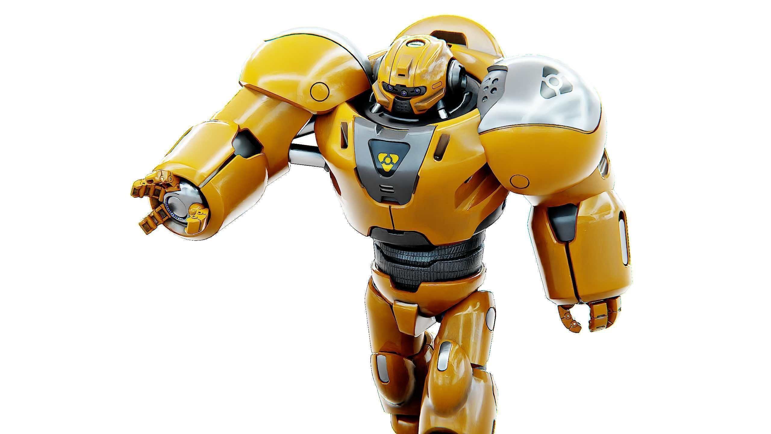 BATTLE DROID GOLIATH Rigged for Unreal Engine - Unity - MIXAMO 3D model_24