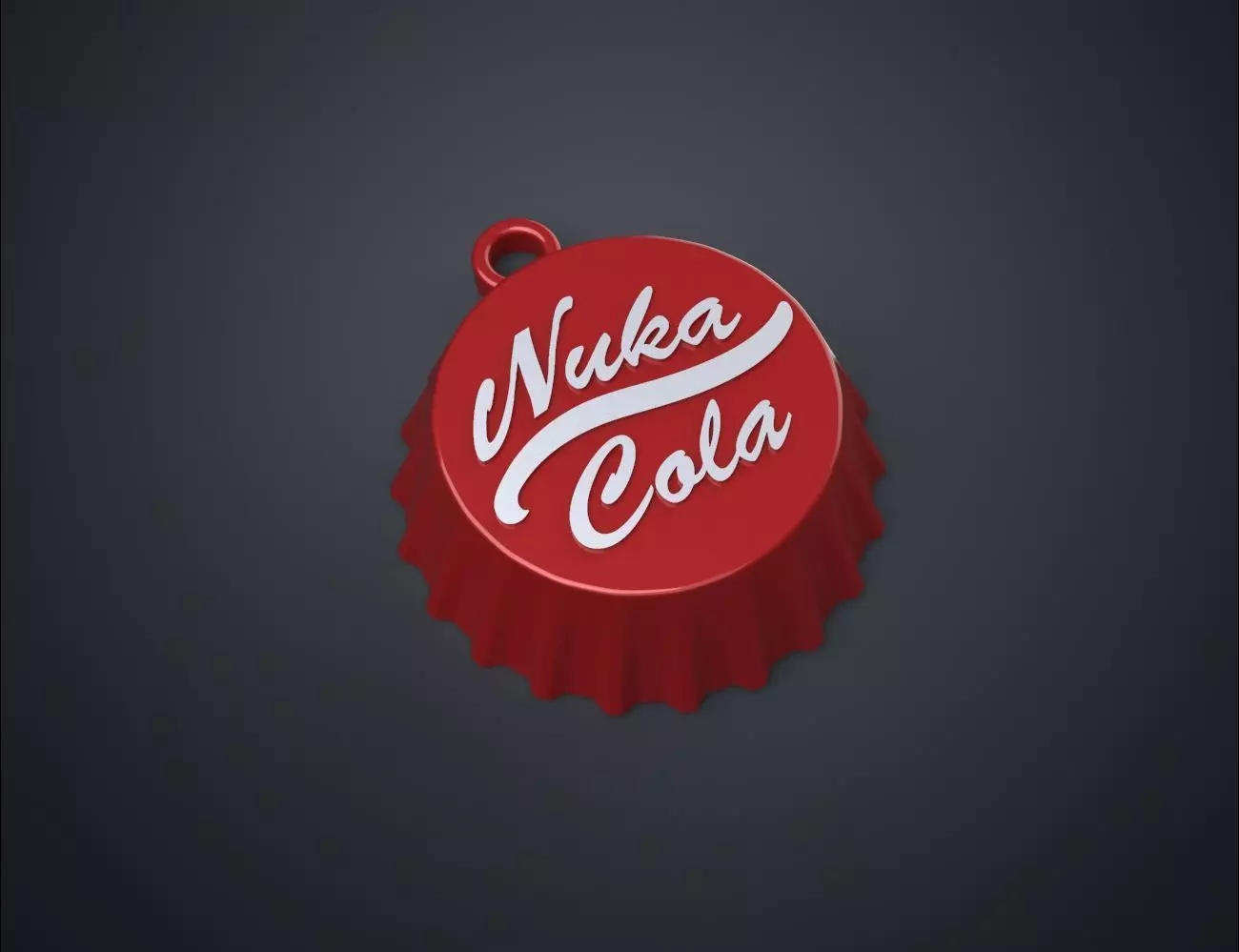 Fallout - NukaCola caps Free 3D print model