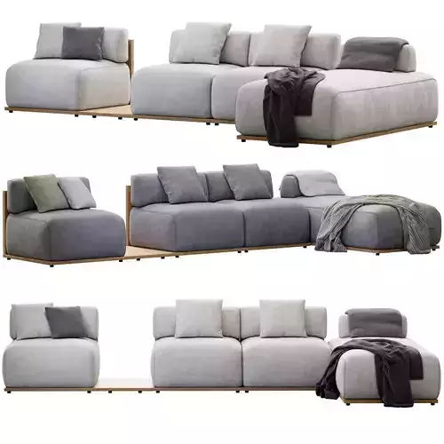 Sofa Claud Open Air By Meridiani