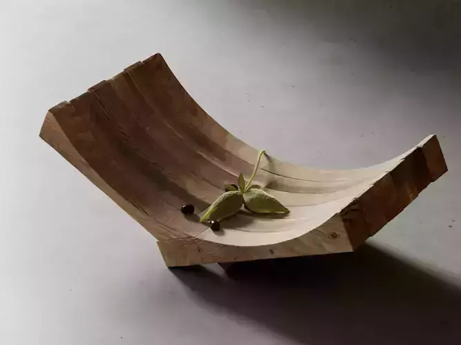 Composition Wood and Olives