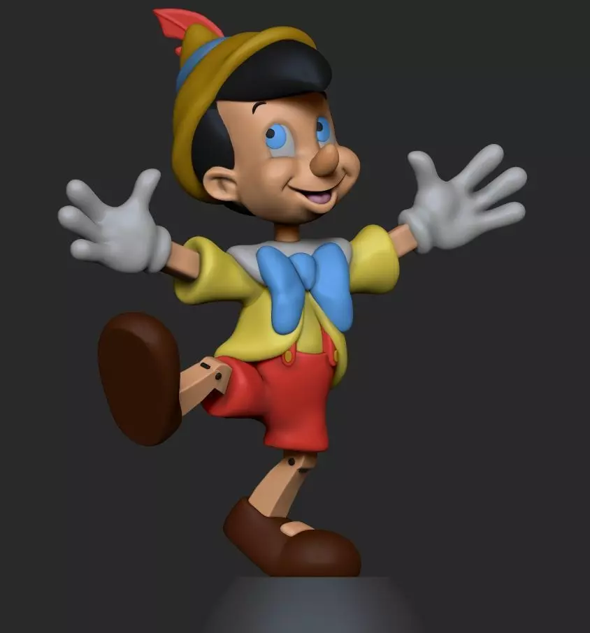 Pinocchio  3D print model_0