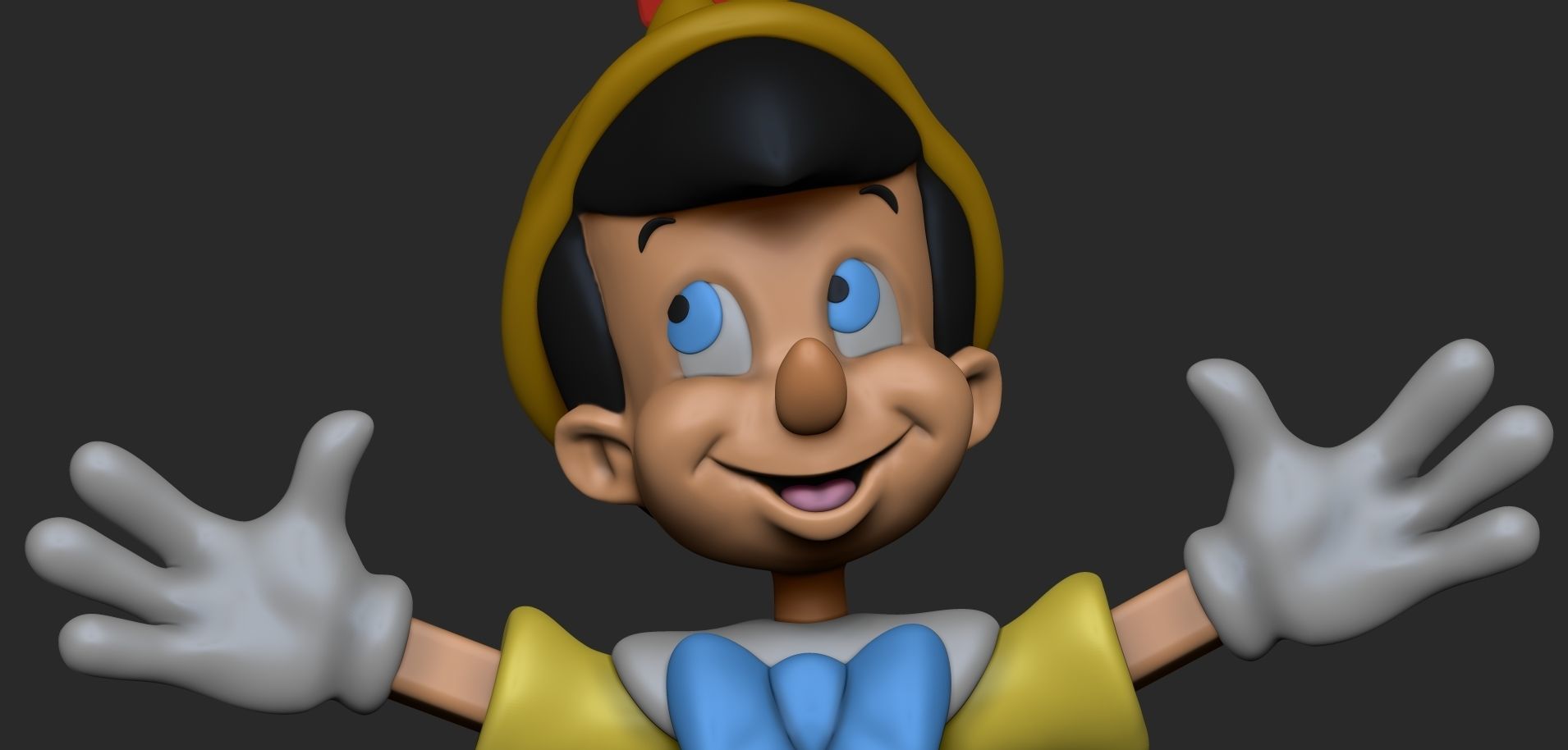 Pinocchio  3D print model_1