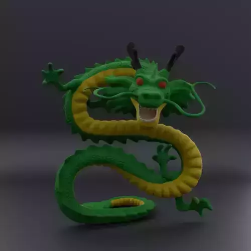 Shenron - Shenlong STL 3d printing file 3D print model  3D print model