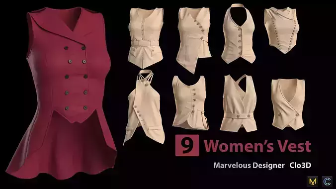 9 Womens Vest