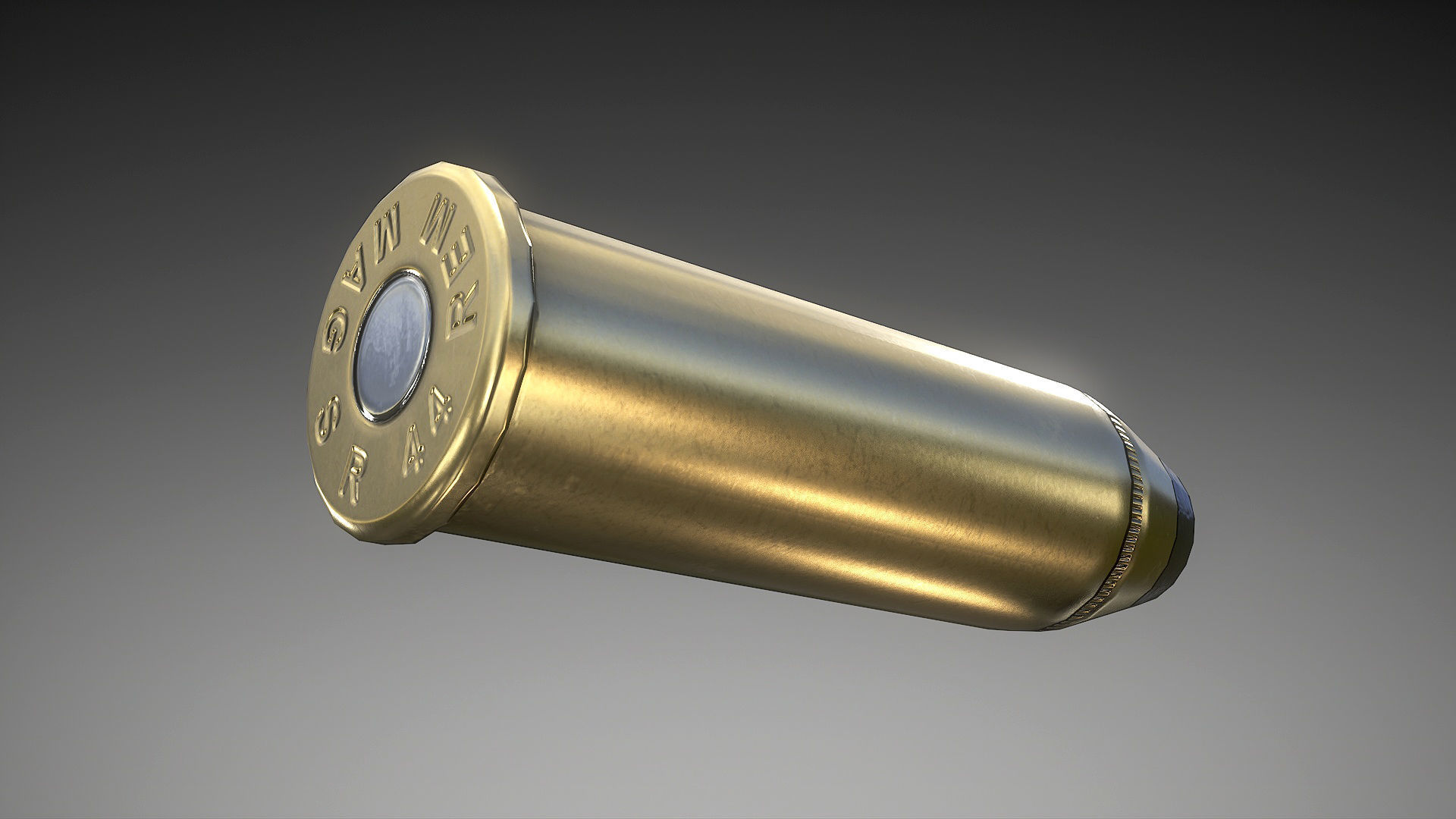 Ruger Super Redhawke Alaskan Low-poly 3D model_23