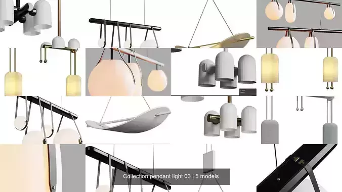 Collection pendant light 03 
