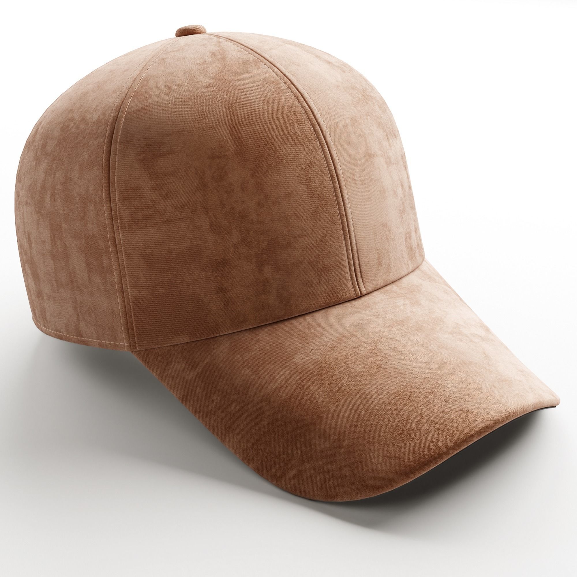 Cap Microvelour 3D model_5