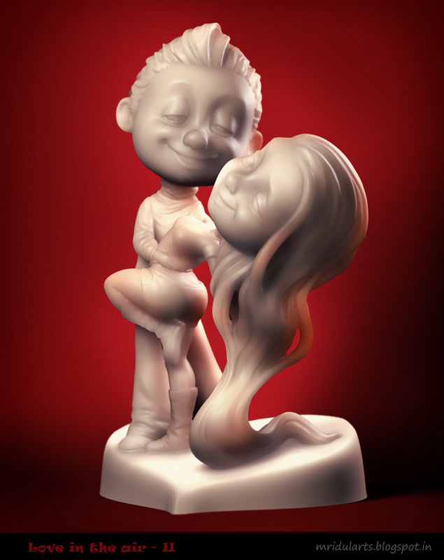 Love in the Air - II 3D print model_2