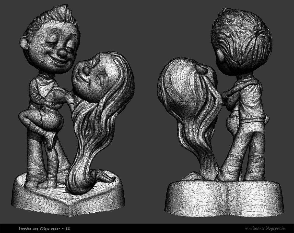 Love in the Air - II 3D print model_6