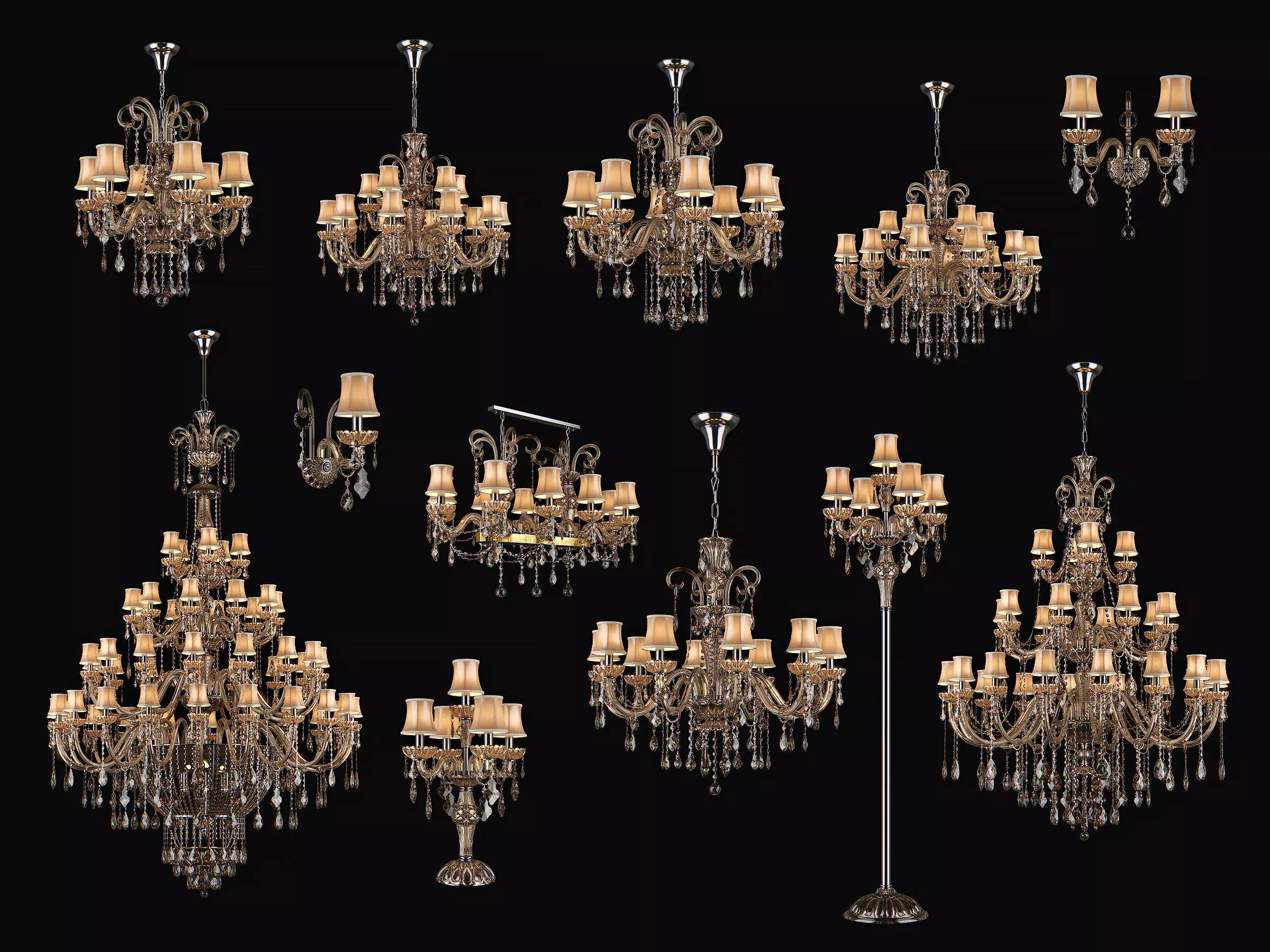 715 Nativo Osgona Collection of Classical Lamps  _0