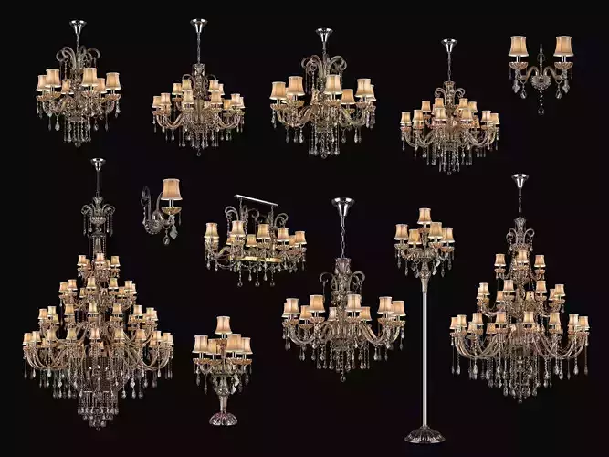 715 Nativo Osgona Collection of Classical Lamps  