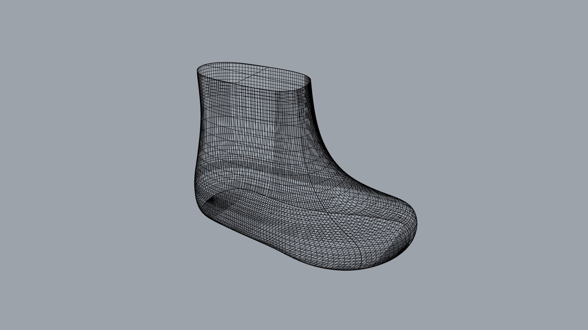 Baby Shoe Last 3D print model_7