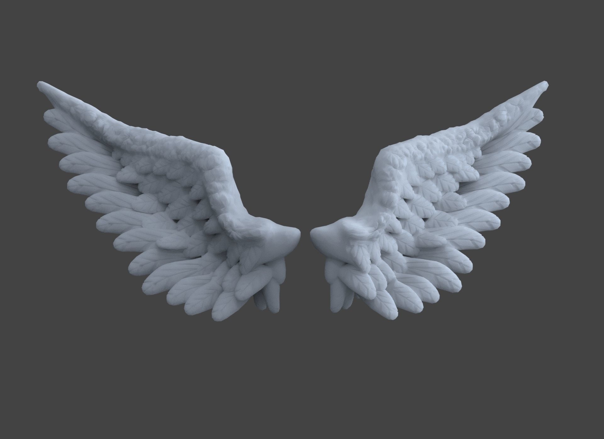 Angel Wings 3D print model_4