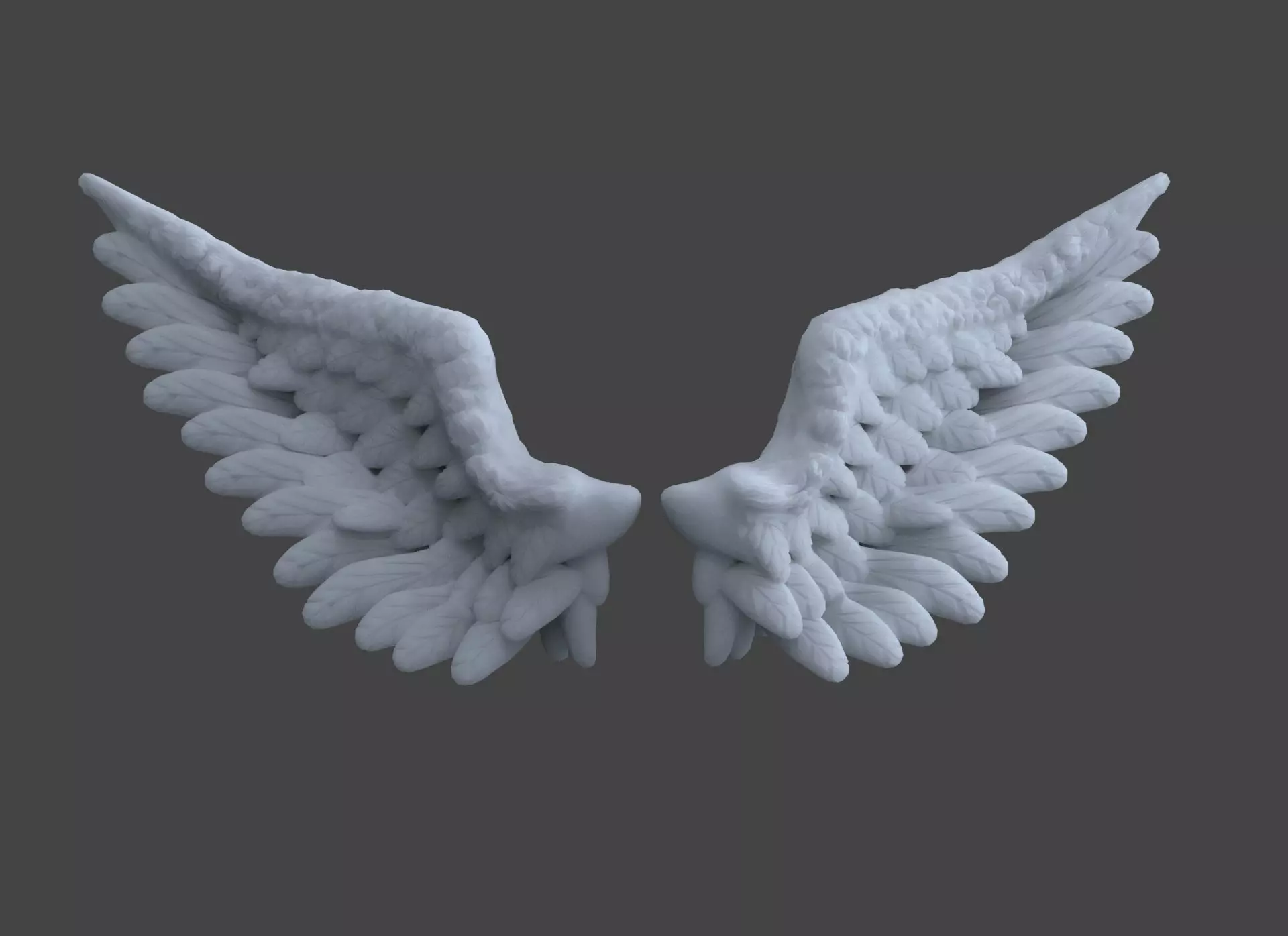 Angel Wings 3D print model_0
