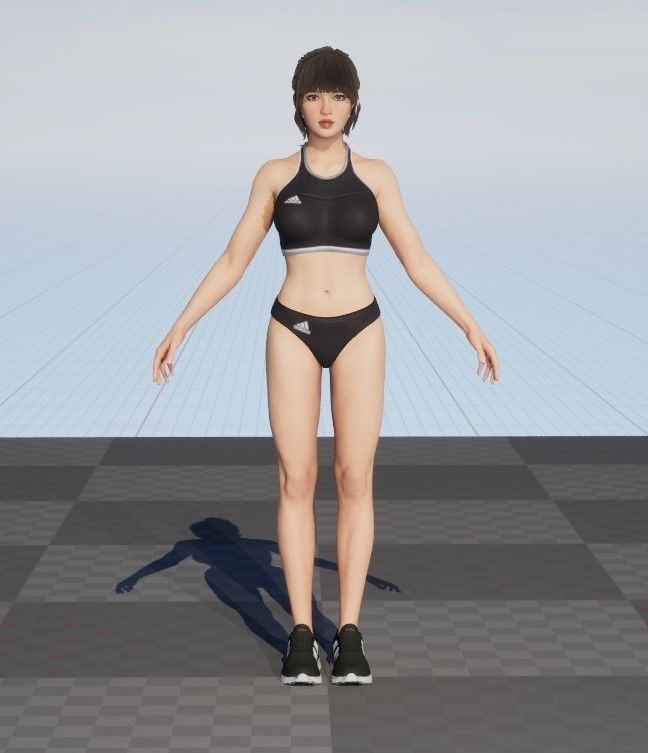 Joy Sport  Game Asset Version Low-poly 3D model_81