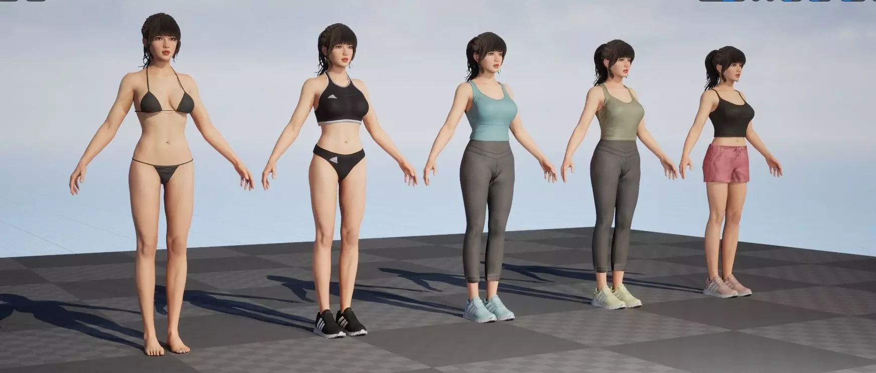 Joy Sport  Game Asset Version Low-poly 3D model_0