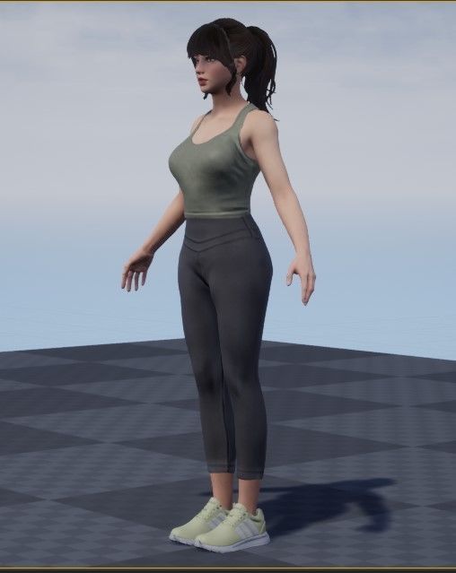 Joy Sport  Game Asset Version Low-poly 3D model_58