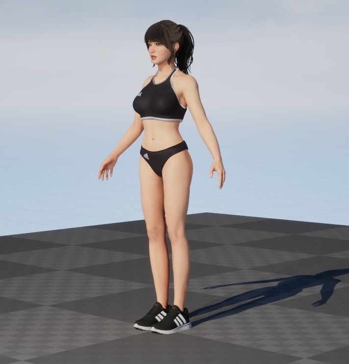 Joy Sport  Game Asset Version Low-poly 3D model_84