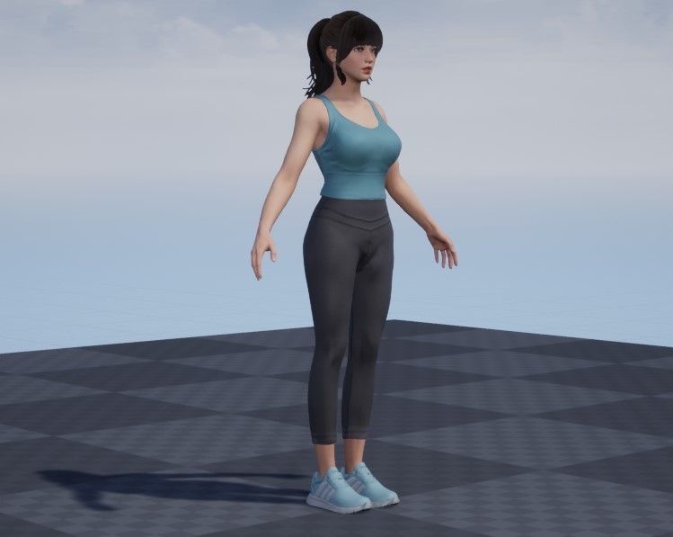 Joy Sport  Game Asset Version Low-poly 3D model_43
