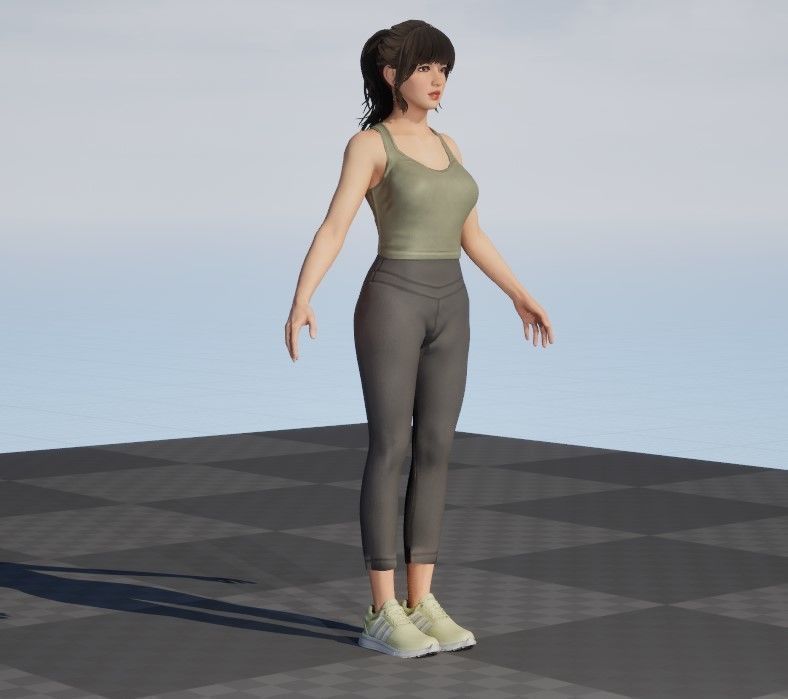 Joy Sport  Game Asset Version Low-poly 3D model_87