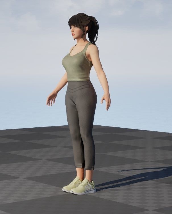 Joy Sport  Game Asset Version Low-poly 3D model_91