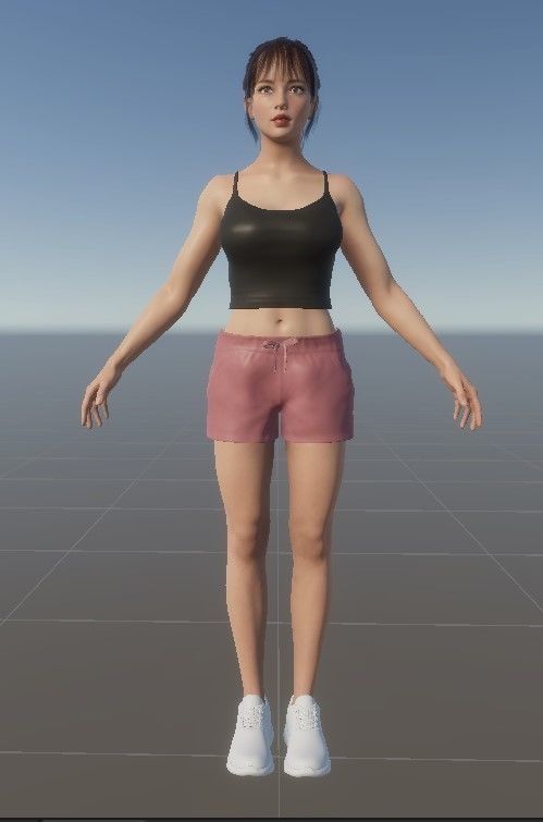 Joy Sport  Game Asset Version Low-poly 3D model_59
