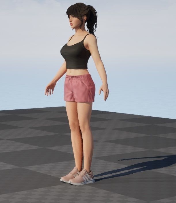 Joy Sport  Game Asset Version Low-poly 3D model_93