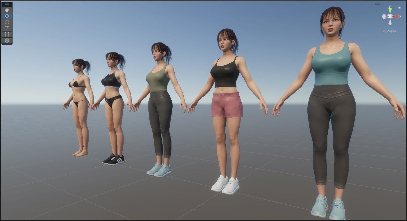 Joy Sport  Game Asset Version Low-poly 3D model_13