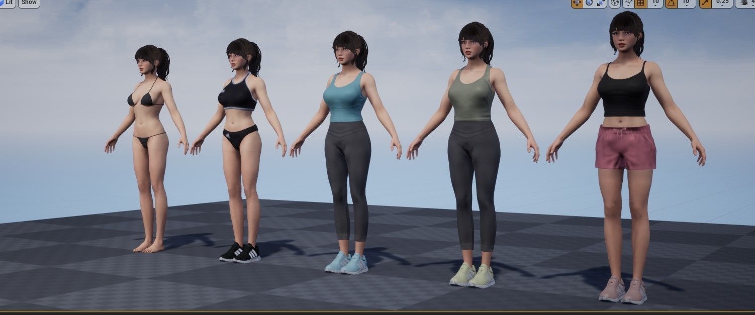 Joy Sport  Game Asset Version Low-poly 3D model_99