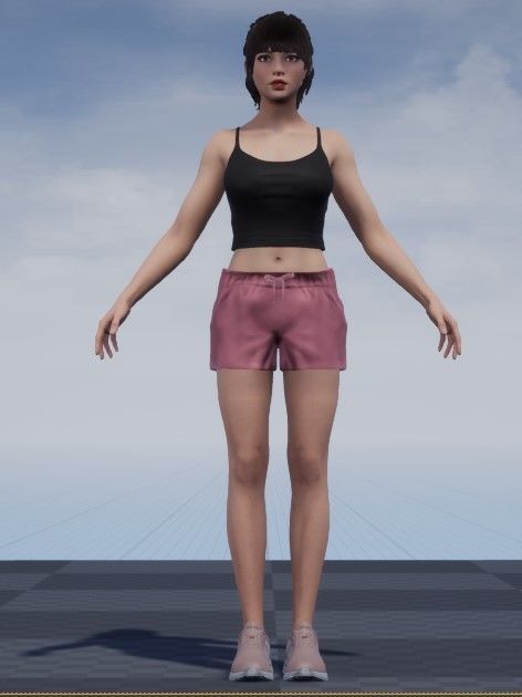 Joy Sport  Game Asset Version Low-poly 3D model_64