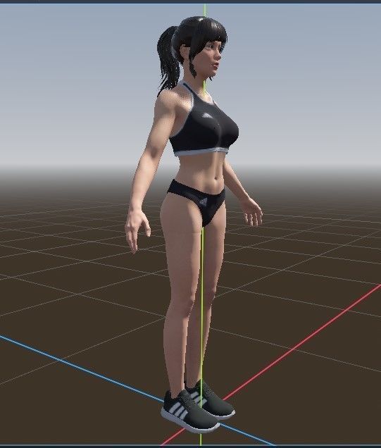 Joy Sport  Game Asset Version Low-poly 3D model_27