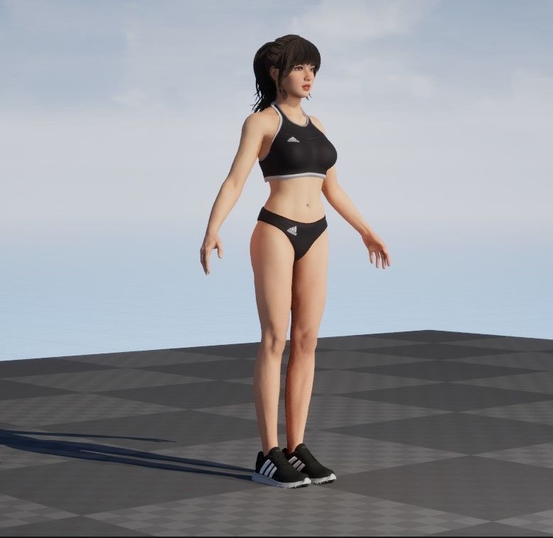Joy Sport  Game Asset Version Low-poly 3D model_85