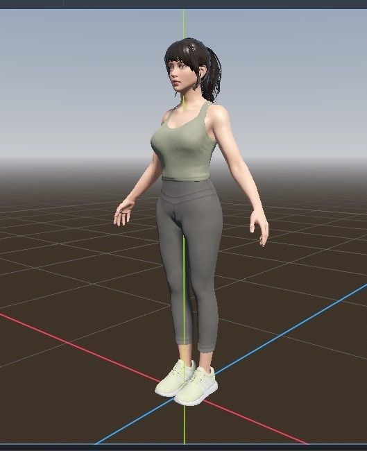 Joy Sport  Game Asset Version Low-poly 3D model_57