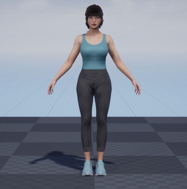 Joy Sport  Game Asset Version Low-poly 3D model_40