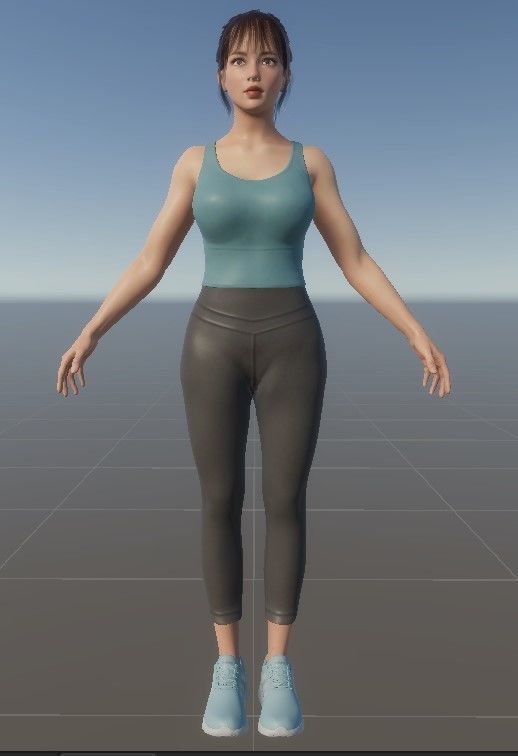 Joy Sport  Game Asset Version Low-poly 3D model_71