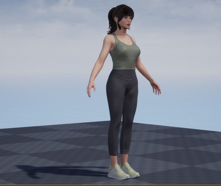 Joy Sport  Game Asset Version Low-poly 3D model_55