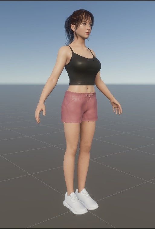 Joy Sport  Game Asset Version Low-poly 3D model_62