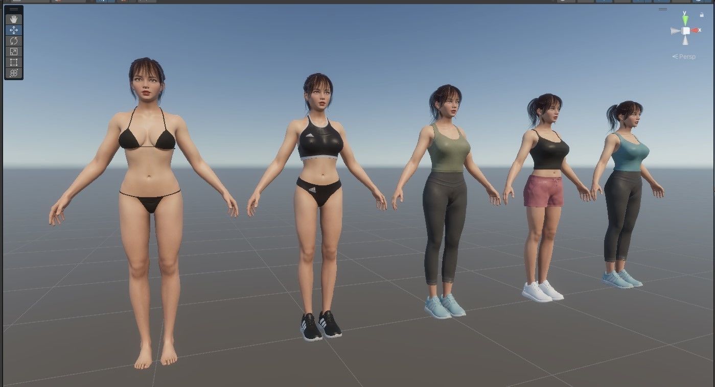 Joy Sport  Game Asset Version Low-poly 3D model_10