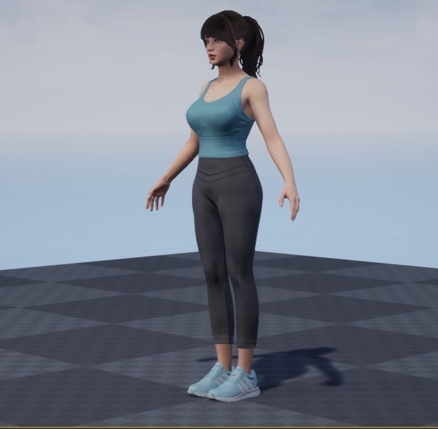 Joy Sport  Game Asset Version Low-poly 3D model_46