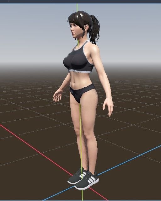 Joy Sport  Game Asset Version Low-poly 3D model_24