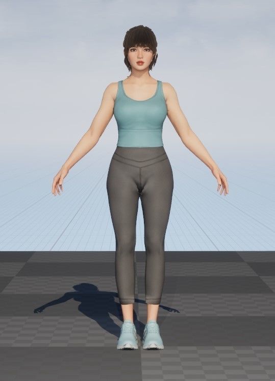 Joy Sport  Game Asset Version Low-poly 3D model_86