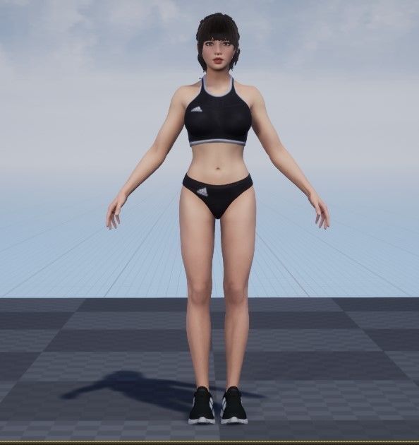 Joy Sport  Game Asset Version Low-poly 3D model_28