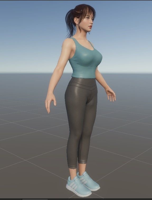 Joy Sport  Game Asset Version Low-poly 3D model_73