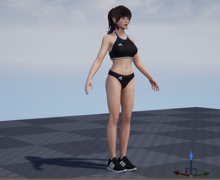 Joy Sport  Game Asset Version Low-poly 3D model_31