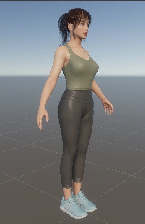 Joy Sport  Game Asset Version Low-poly 3D model_38