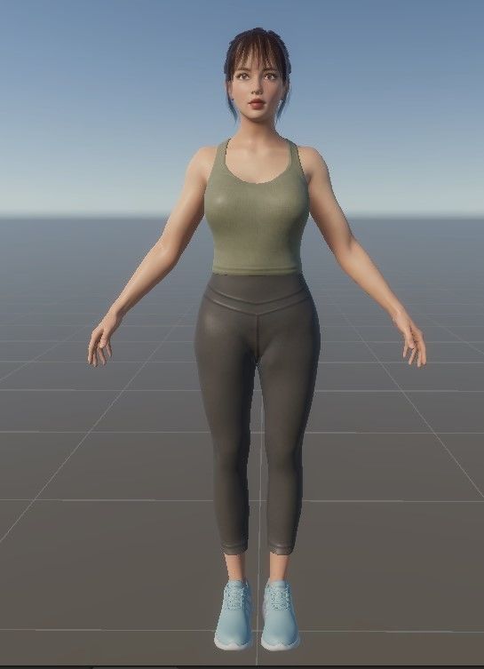 Joy Sport  Game Asset Version Low-poly 3D model_35