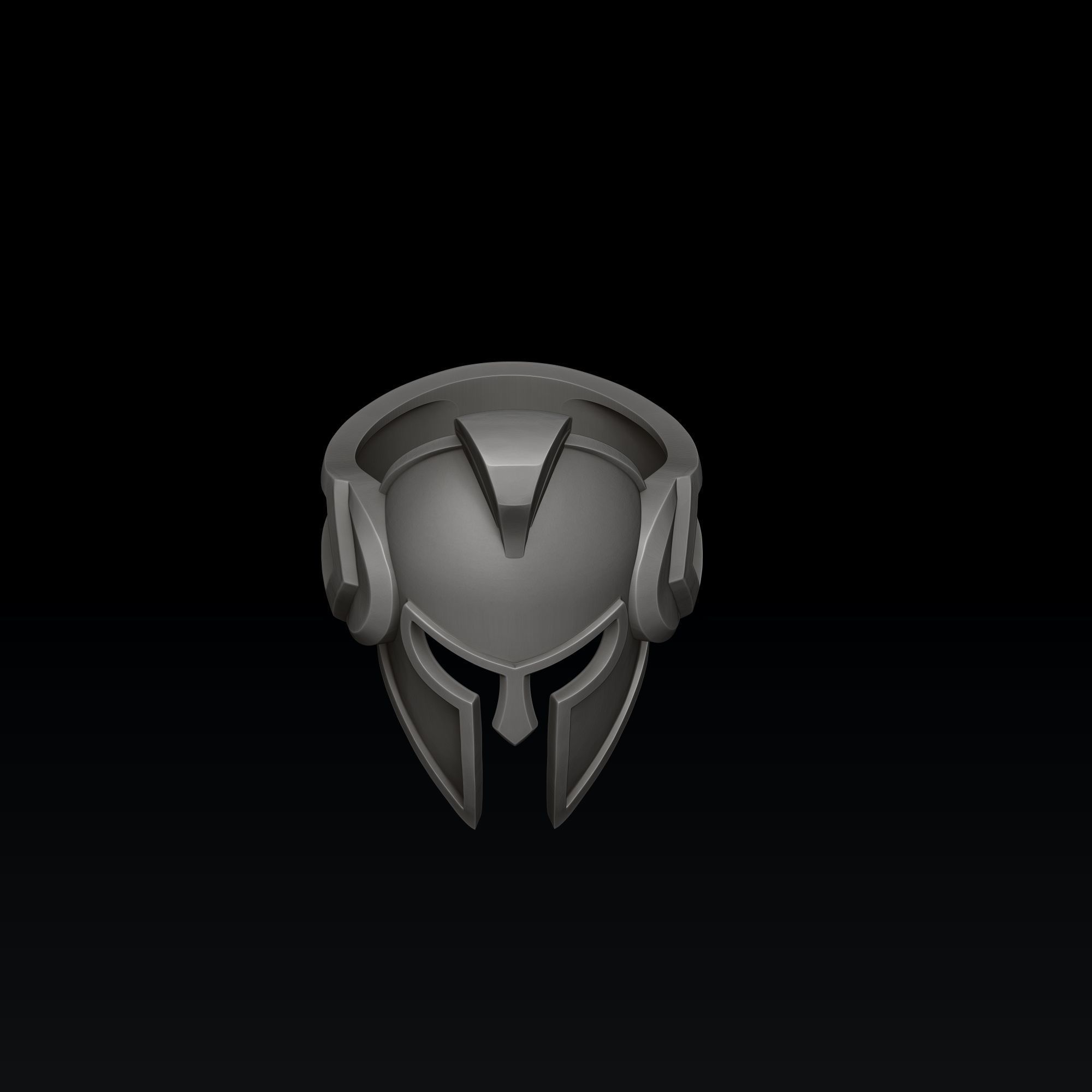 Helmet Ring 3D print model_4