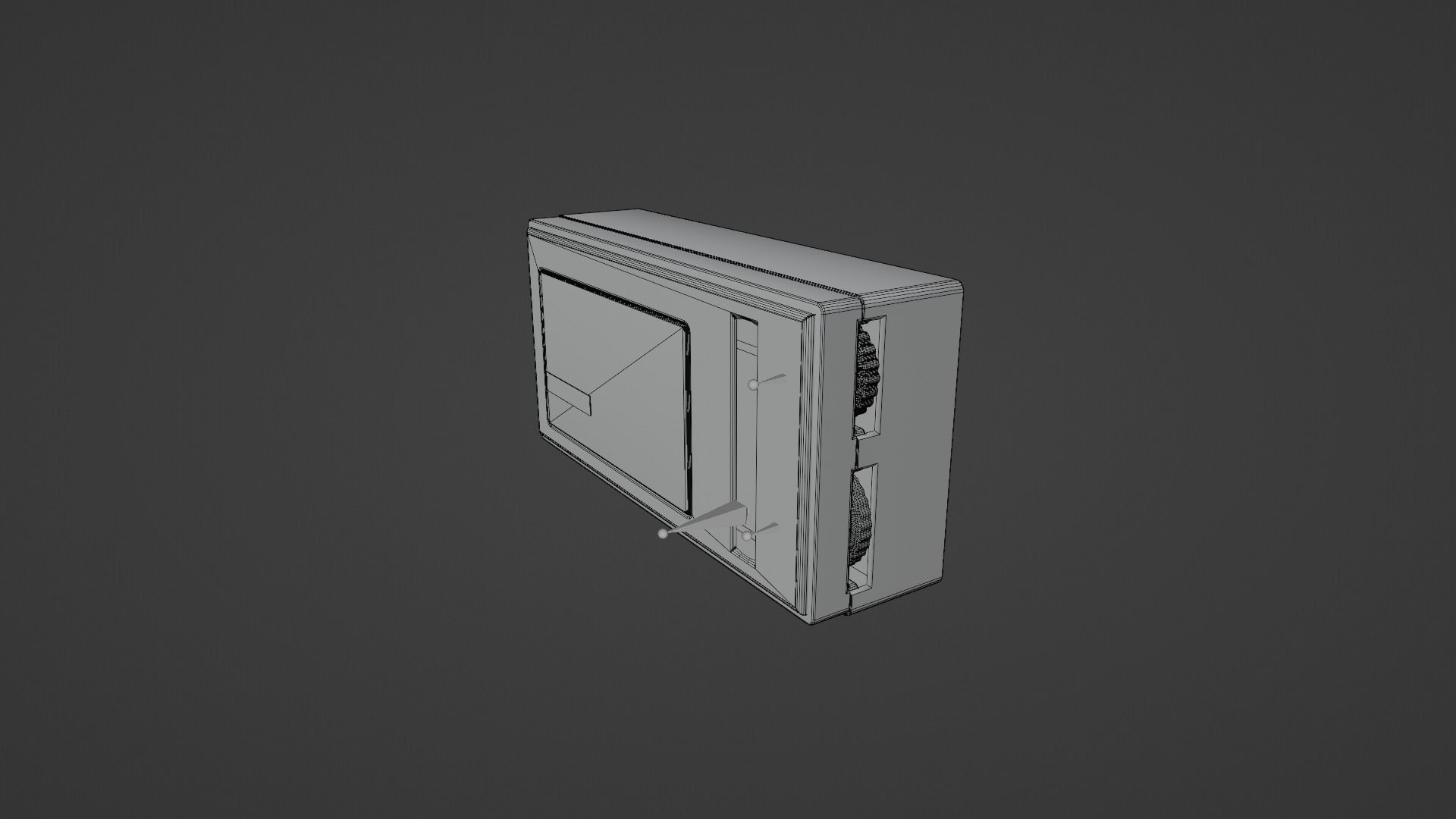 1960s TMK 10 Transistor Radio 3D model_7